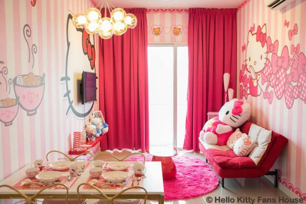 Play At Hello Kitty Kawaii Fun House Apartment Kuala Lumpur